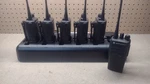 Lot Of 6 Motorola CP200D UHF(403-470) W/ Rack Charger. Fixed Price $1100.00.