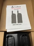 Cobra CH-PX650 Rechargeable Two Way Radio Walkie Talkies Brand New. Fixed Price $79.00.