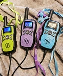 Wishouse Walkie Talkies Rechargeable For Kids Adults Long Range 3 Pack. Fixed Price $20.00.