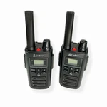 Cobra RX385 Hand Held Radio Walkie Talkie Set Of 2 Black. Fixed Price $19.97.