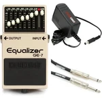 Boss GE-7 7-BAND Eq Pedal With Cable Power Supply. Fixed Price $151.99.