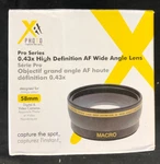 Xit 58MM 0.43X Professional Wide Angle Lens Macro Adapter XT58WAB. Fixed Price $19.99.