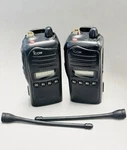 Lot Of Icom IC-F4021S 400-470 Mhz Uhf 4W Two Way Radios W/batteries. Fixed Price $99.59.