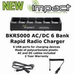 Impact 6 Bank Ac/dc Radio Charger Kenwood See Below IMPA-203. Fixed Price $485.00.