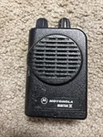 Motorola Minitor Iv A03KUS9239AC Vhf Stored Voice Pager Programming. Fixed Price $85.00.