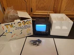 Vintage Deluxe 5" Black White B&w HY-5705 Tote Vision Tv Go 1988 *read. Fixed Price $20.00.
