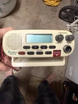 Cobra Mr F45-D Marine Radio, 25W, Fixed Mount, Vhf/submersible/lcd Display. Fixed Price $185.00.