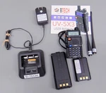 Btech UV-5X3 Tri-band Ht 144-220-440 Mhz + BL-5L 3800MAH & More Batteries. Fixed Price $64.00.