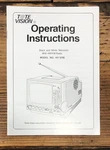 Tote Vision Model Hy 5705 Tv Owners / User Manual *original*. Fixed Price $14.97.