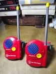 Vtg 'my First Sony' Walkie-talkie Wristband ICB-1010 For Kids Red 2 Pack. Fixed Price $40.00.