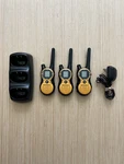 Motorola Talkabout T8510 Two-way Radios W/ Charging Dock Lot Of 3 Tested. Fixed Price $34.99.