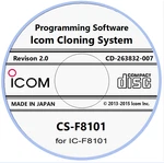 Icom CS-F8101 Programming Software Revision 2.0 For IC-F8101. Fixed Price $25.99.
