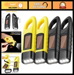 4 Pack Hand Crank Solar Powered Flashlights - Emergency Led Survival Gear For Ca. Fixed Price $43.99.