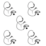 5 X Listen Only G Shape Soft Hook Earpiece For 2 Pin Icom Radio. Fixed Price $46.98.