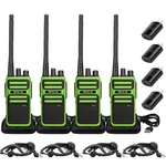 Retevis RB17A Two Way Radios Long Range,gmrs Repeater CAPABLE,2200MAH, Green. Fixed Price $178.10.