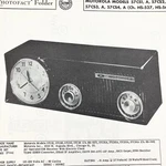 1957 Motorola Clock Radio 57CS1,A S2 S3 +wire Schematic Service Manual Vintage. Fixed Price $9.99.