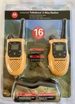 New Unopened Box Motorola MC223R Walkie Talkie Two Way Radios Up 16 Miles. Fixed Price $34.80.