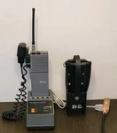 Vntg Midland 70-155B Lmr Portable Radio + Charging Dock Cp Railcase Flaw *read. Fixed Price $51.20.