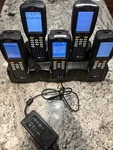 Lot Of 5 - Itron FC300 Mobile Computer Utility Meter Reading Scanner W/ Dock. Fixed Price $999.00.