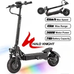 Halo Knight T104 E-scooter 2400W 52V 21AH 10" Electric Foldable 40MPH. Fixed Price $849.00.