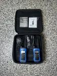 Motorola Talkabout T460 Two-way Radio Pair Dark Blue 22-CHANNEL W/ Case. Fixed Price $70.00.
