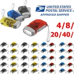 3 Led Hand Crank Flashlight Wind Torch Camping Emergency Survival Outdoor Gear. Fixed Price $51.99.