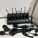 6 Motorola XTS2500 Model 3 700/800 Mhz Apco W Impress Gang Charger And Mics. Fixed Price $1900.00.