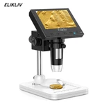 Elikliv Digital Microscope 1000X Usb Coin 4.3" Lcd Screen Soldering. Fixed Price $38.00.
