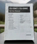 Alinco DJ-596T/ DJ-596E Service Manual. Fixed Price $7.95.