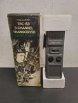 Vtg Realistic TRC-83 3CHANNEL Transceiver Militaria Walkie-talkie W/ Originalbox. Fixed Price $79.99.