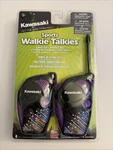 Kawasaki Sports Two Walkie Talkie Kids Set, Belt Clips - New Factory Sealed. Fixed Price $15.99.