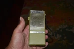 Viscount Transceiver Model WT410 Transistor Walkie Talkie Tan Rare Turns. Fixed Price $8.15.