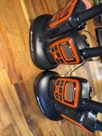 Midland Set Of 4 Walkie Talkies 18CVP15 Orange & Black W/ Usb Charger -working-. Fixed Price $39.96.