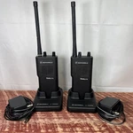 Motorola Radius P10 H23KNB3110AN Two-way Radio Walkie Talkie No Batteries. Fixed Price $65.00.
