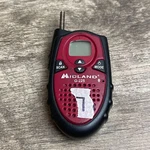 Midland G-225 Red & Black 22-CHANNEL 7-MILE Frs Gmrs 2-WAY Radio Walkie Talkie. Fixed Price $8.99.