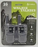 New Cobra CX102A Walkie Talkies Set 16 Mile 22 Channel 2-WAY Noaa Free Ship. Fixed Price $34.99.