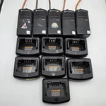 Lot Of 5 - Motorola CP110 Vhf Two Way Radios & Chargers. Fixed Price $99.99.