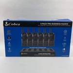 New Cobra Pro Business Radios 6-PACK Walkie Talkie PX655. Fixed Price $149.99.