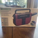 Nib New Weatherx WR383R Wb/am/fm/noaa Solar/hand Crank Charge Radio - Red. Fixed Price $24.99.
