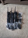 Baofeng Walkie Talkies 888S 6EARPIECE Uhf 16 Channel Handheld Two Way Radios. Fixed Price $40.00.