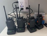 4 Pack Set Long Range Walkie Talkie 16 Channel Two Way Radio Charge Waterproof. Fixed Price $58.90.