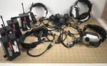 Porta Phone Digicom Football Coach Headset Communication Mic System Of 4. Fixed Price $295.00.