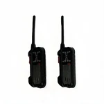 Spy Gear Field Agent Walkie Talkies Black With Gray Belt Clip. Fixed Price $14.37.