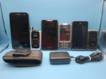 Lot Of 6 Vintage Cell Phones Blackberry 7130C Nokia Lg Motorola. Fixed Price $35.95.