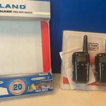 Midland X-talker Two Way Radios -up To 20 Mile Range With 22 Channels- Model T10. Fixed Price $20.80.