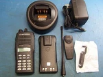 Motorola HT1250 Uhf 403-470MHZ 128 Channel Dtmf AAH25RDH9AA6AN Mint Tested. Fixed Price $275.00.