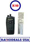 10 Motorola XPR6550 Uhf Radio AAH55QDH9LA1AN & Antenna PMAE4024 Only. Fixed Price $1790.00.