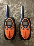 Floureon Walkie Talkie Pack Set Max 5KM Two Way Radio 22 Channel Work VC3. Fixed Price $22.00.