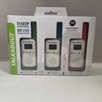 Motorola Talkabout T110 Two-way Radio White 3-PACK. Fixed Price $30.00.