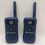 Two (2) Motorola MG163A 2-WAY Walkie Talkie Radios Talkabout Tested. Fixed Price $15.50.